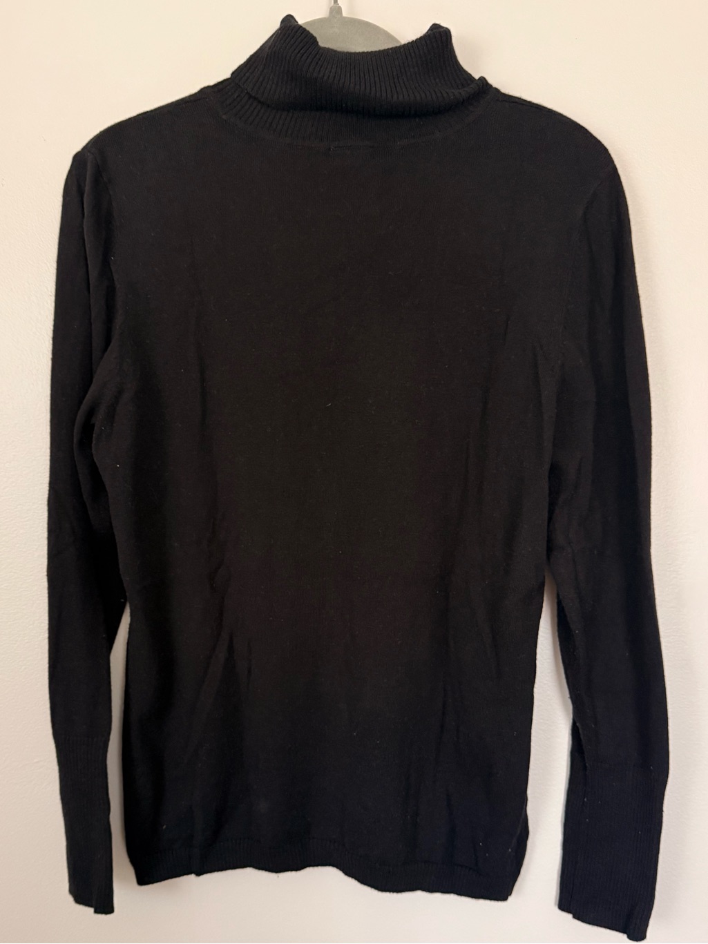 Worthington Classic Black Turtleneck Sweater